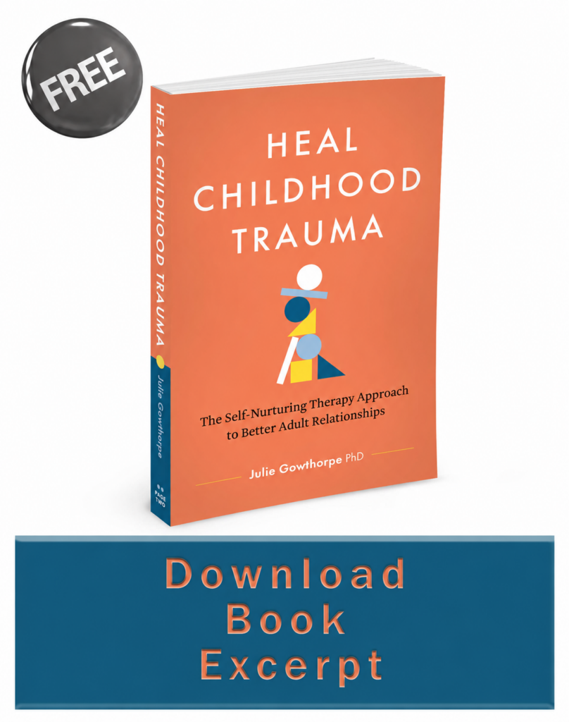 Download a free book excerpt from Heal Childhood Trauma by Julie Gowthorpe, PhD.